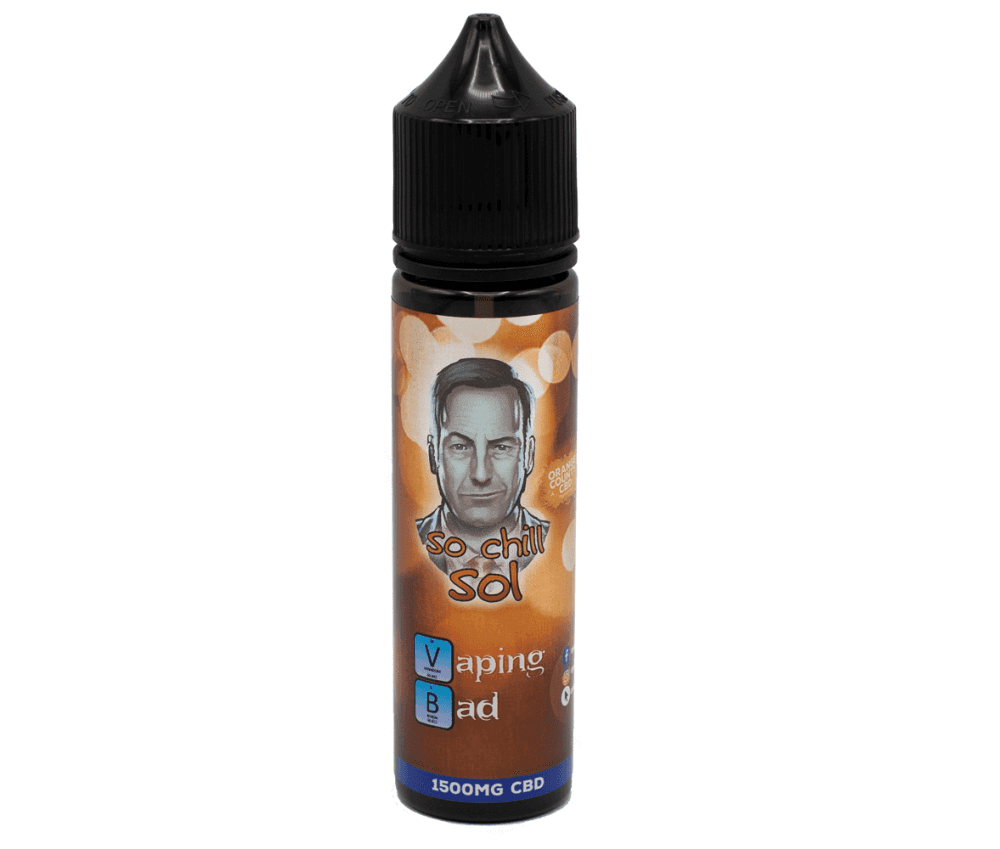 So Chill Sol Vaping Bad CBD E-Liquid | Orange County 50ml Vapestore Direct So Chill Sol Vaping Bad CBD E-Liquid | Orange County 50ml Vapestore Direct