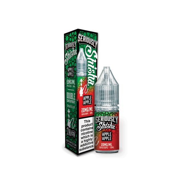 e-shisha startersets Seriously Shisha Apple Apple Nic Salt E-liquid – Vapestore Direct