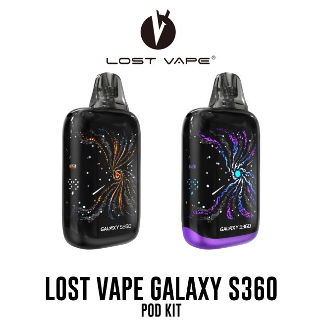 Lost Vape Galaxy S360 Pod Kit Vapestore Direct Lost Vape Galaxy S360 Pod Kit Vapestore Direct