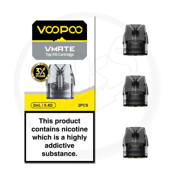VooPoo Vmate Top Fill Replacement Pods Vapestore Direct VooPoo Vmate Top Fill Replacement Pods Vapestore Direct