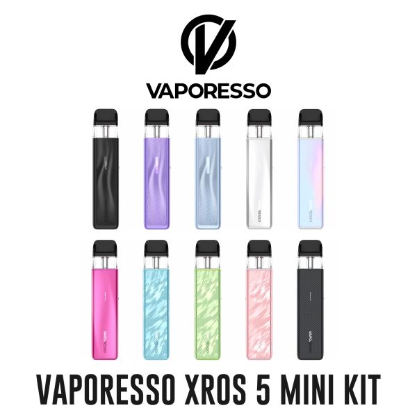Vaporesso Xros 5 Mini Pod Kit Vapestore Direct Vaporesso Xros 5 Mini Pod Kit Vapestore Direct