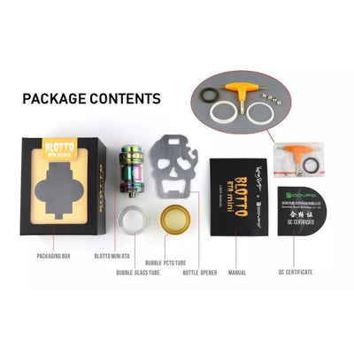 Dovpo x The Vaping Bogan Blotto Mini 23.3mm RTA - Vapestore Direct