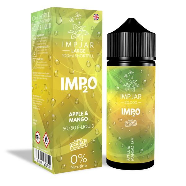 Apple & Mango IMP20 E-Liquid 30000 Shortfill By Impjar 100ml – Vapestore  Direct