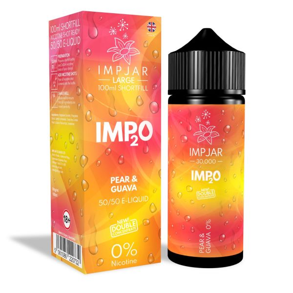 Pear & Guava Fruit IMP20 E-Liquid 30000 Shortfill By Impjar 100ml - Vapestore DIrect