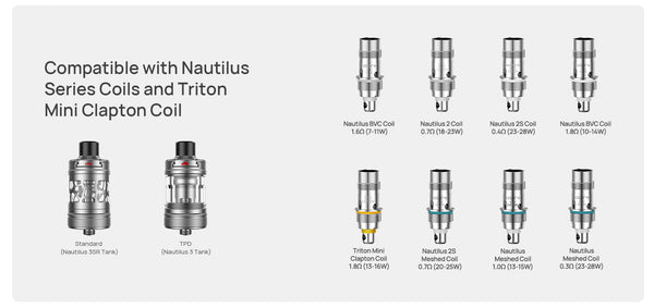 Aspire Zelos M80 80W Kit Tank & Coils - Vapestore Direct