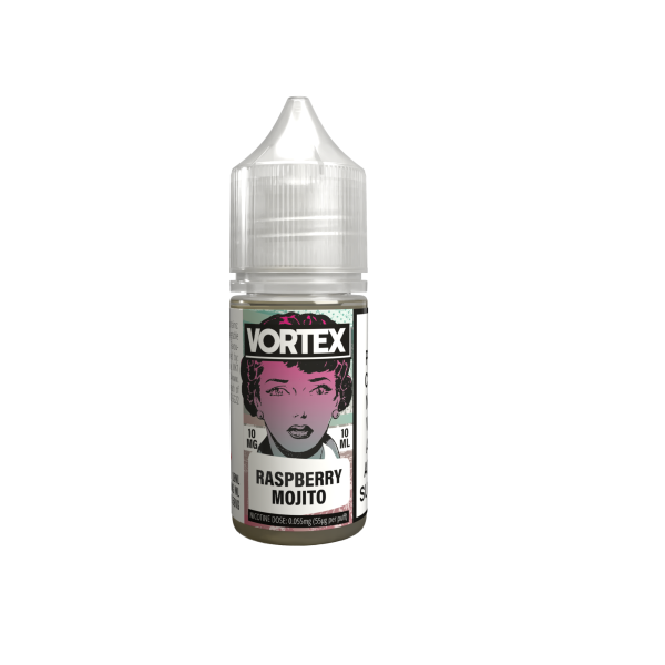 Raspberry Mojito E-Liquid Nicotine Salt By Vortex 10ml - Vapestore Direct