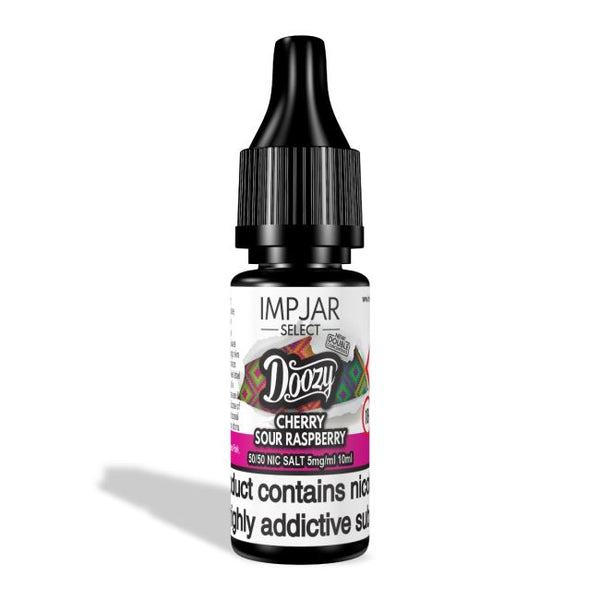 Cherry Sour Raspberry SELECT COLLAB E-Liquid Nicotine Salt By Impjar x Doozy 10ml - Vapestore Direct