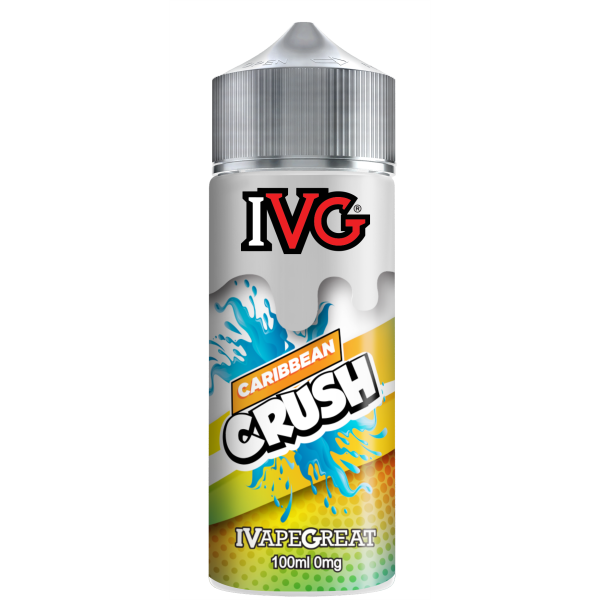 Caribbean Crush E-Liquid Shortfill by IVG 100ml - Vapestore Direct