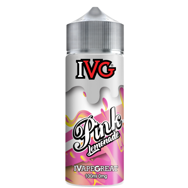 Pink Lemonade E-Liquid Shortfill by IVG 100ml - Vapestore Direct