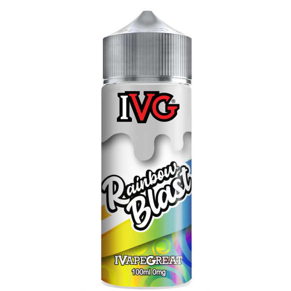Rainbow Blast E-Liquid Shortfill by IVG 100ml - Vapestore Direct
