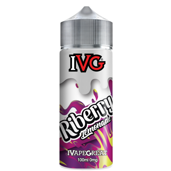 Riberry Lemonade E-Liquid Shortfill by IVG 100ml - Vapestore Direct
