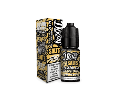 Vanilla CustardE-Liquid Nicotine Salt By Doozy Vape 10ml - Vapestore Direct