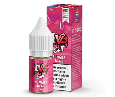 Summer Blaze E-Liquid Nicotine Salt By IVG 10ml - Vapestore Direct