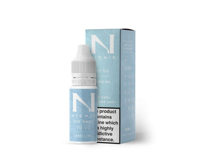 NicNic 18mg Nicotine ICE Shots 70% VG - Vapestore Direct