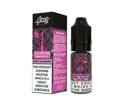 Grape Raspberry SHISHA E-Liquid Nicotine Salt By Nasty Juice 10ml - Vapestore Direct