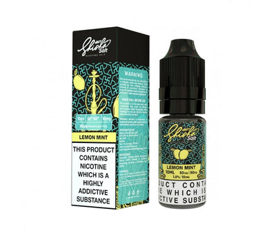 Lemon Mint SHISHA E-Liquid Nicotine Salt By Nasty Juice 10ml - Vapestore Direct