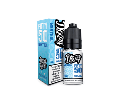 Menthol E-Liquid Fifty 50 Range By Doozy Vape 10ml - Vapestore Direct