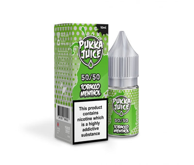 Tobacco 50/50 E-Liquid By Pukka Juice 10ml - Vapestore Direct