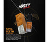 Devil Teeth E-Liquid Nicotine Salt By Nasty Juice 10ml - Vapestore Direct