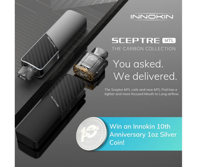Innokin Sceptre MTL Carbon Pod Kit - Vapestore Direct