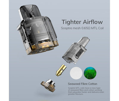 Innokin Sceptre MTL Carbon Pod Kit - Vapestore Direct