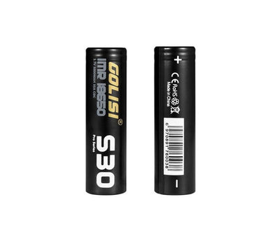 Golisi S30 3000mAh 35A Rechargeable 18650 Battery - Vapestore Direct