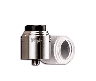 Vaperz Cloud Stainless Steel Temple 25 Dual Coil RDA 25mm - Vapestore Direct