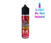 Strawberry Ice E-Liquid Shortfill By So Slushy 50ml - Vapestore Direct