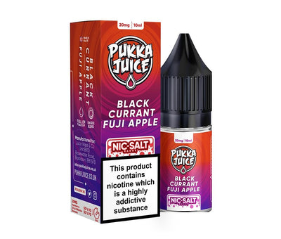 Blackcurrant Fuji Apple 50/50 E-Liquid By Pukka Juice 10ml - Vapestore Direct