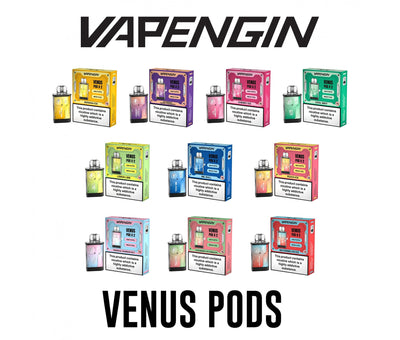 Vapengin Venus Replacement Flavour Pods 20mg - Vapestore Direct