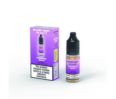 Passionfruit Martini E-Liquid Nicotine Salt By Bloody Mary 10ml - Vapestore Direct