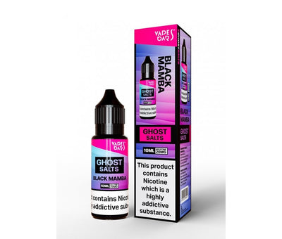 Black Mamba GHOST SALTS E-Liquid Nicotine Salt By Vapes Bars 10ml - Vapestore Direct