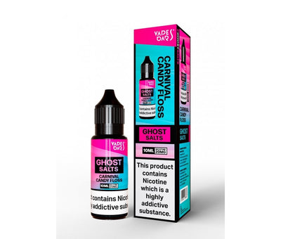 Carnival Candy Floss GHOST SALTS E-Liquid Nicotine Salt By Vapes Bars 10ml - Vapestore Direct