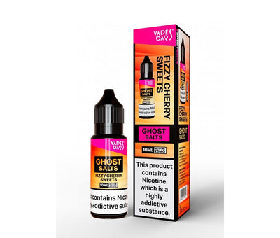 Fizzy Cherry Sweets GHOST SALTS E-Liquid Nicotine Salt By Vapes Bars 10ml - Vapestore Direct