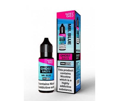Mr Blue GHOST SALTS E-Liquid Nicotine Salt By Vapes Bars 10ml - Vapestore Direct