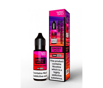 Strawberry Grape GHOST SALTS E-Liquid Nicotine Salt By Vapes Bars 10ml - Vapestore Direct
