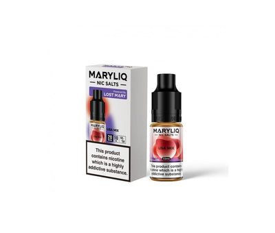 USA Mix Maryliq E-Liquid Nicotine Salt By Elfbar 10ml - Vapestore Direct