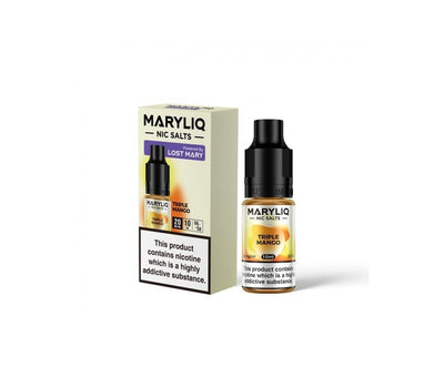 Triple Mango Maryliq E-Liquid Nicotine Salt By Elfbar 10ml - Vapestore Direct