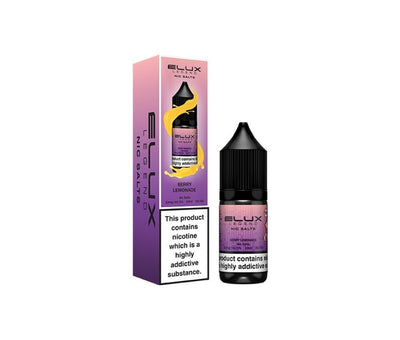 Berry Lemonade E-Liquid Nicotine Salt By Elux Legend 10ml - Vapestore Direct
