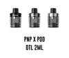 Voopoo PnP X Replacement Empty Pod Cartridges 2ml  DTL Version