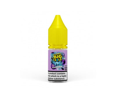 Blackcurrant MENTHOL E-Liquid Nicotine Salt By Big Bold 10ml - Vapestore Direct