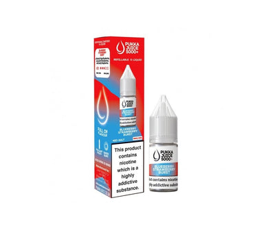Blueberry Strawberry Burst E-Liquid Nicotine Salt By Pukka Juice 10ml - Vapestore Direct