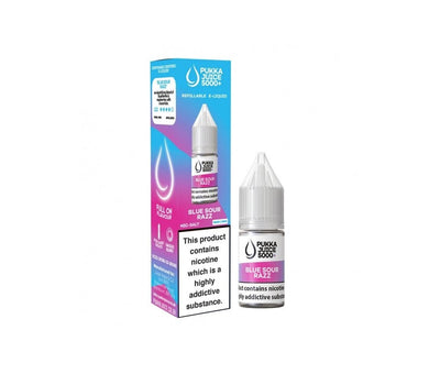 Blue Sour Razz E-Liquid Nicotine Salt By Pukka Juice 10ml - Vapestore Direct