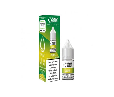 Lime Twist E-Liquid Nicotine Salt By Pukka Juice 10ml - Vapestore Direct