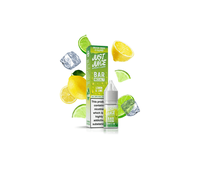 Lemon & Lime Bar Range E-Liquid Nicotine Salt By Just Juice 10ml - Vapestore Direct