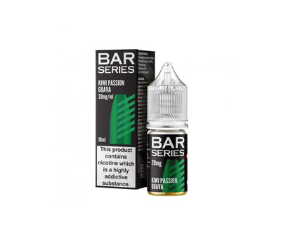 Kiwi Passion Guava E-Liquid Nicotine Salt By Bar Series 10ml - Vapestore Direct