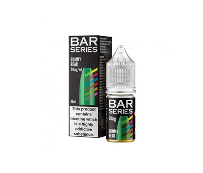 Gummy Bear E-Liquid Nicotine Salt By Bar Series 10ml - Vapestore Direct