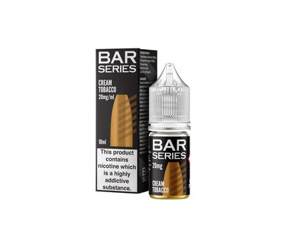 Cream Tobbacco E-Liquid Nicotine Salt By Bar Series 10ml - Vapestore Direct