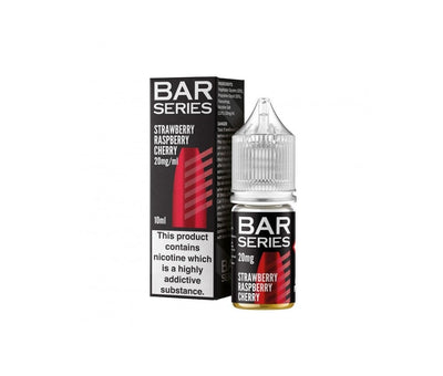 Strawberry Raspberry Cherry E-Liquid Nicotine Salt By Bar Series 10ml - Vapestore Direct