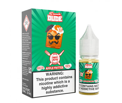 Apple Fritter E-Liquid Nicotine Salt By French Dude 10ml - Vapestore Direct